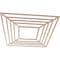 Ekena Millwork Raven Wood Fretwork Pierced Ceiling Medallion, Alder, 30"OD x 11"ID x 3/8"T CMWP30X30X0375RAAL - alternate 3
